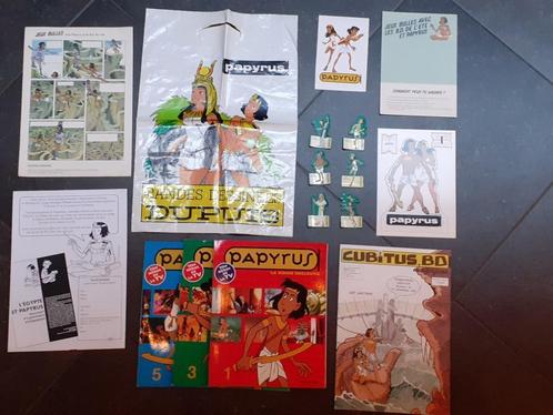 Papyrus De Gieter BD, Verzamelen, Stripfiguren, Gebruikt, Plaatje, Poster of Sticker, Overige figuren, Ophalen of Verzenden