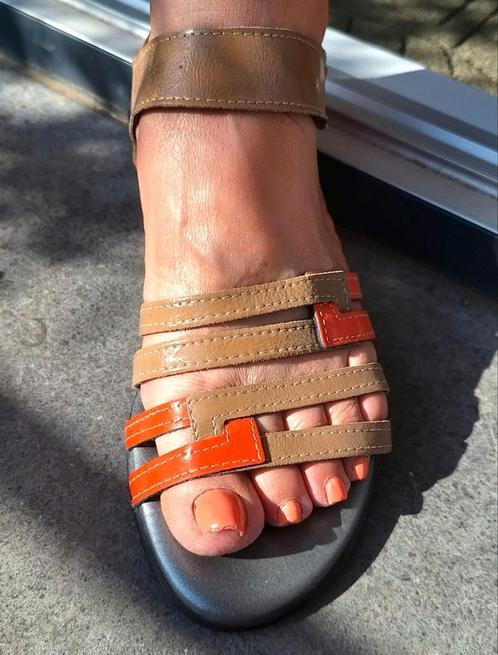 Sandales d'été coloré femme, Kleding | Dames, Schoenen, Nieuw, Sandalen of Muiltjes, Wit, Ophalen of Verzenden