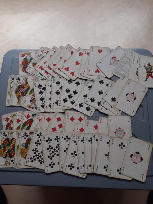 Très anciennes cartes à jouer avec symbole : jeu de cartes d, Collections, Cartes à jouer, Jokers & Jeux des sept familles, Utilisé