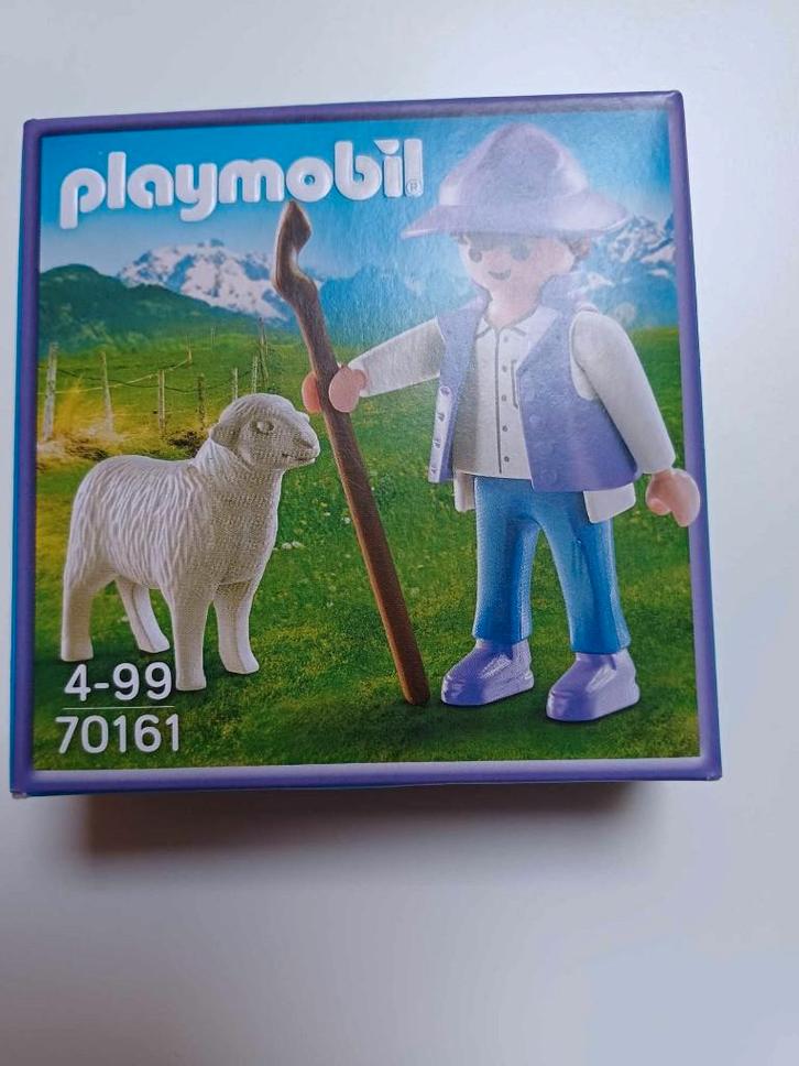 Zeldzame playmobil herder met schaap Milka collectors, Collections, Jouets miniatures, Neuf, Enlèvement