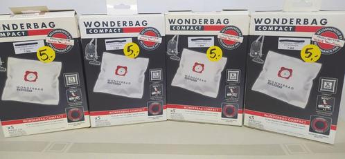 NIEUW: stofzuiger zakken. Wonderbag compact. 4 pak. van 5 st, Hobby en Vrije tijd, Overige Hobby en Vrije tijd, Nieuw, Ophalen