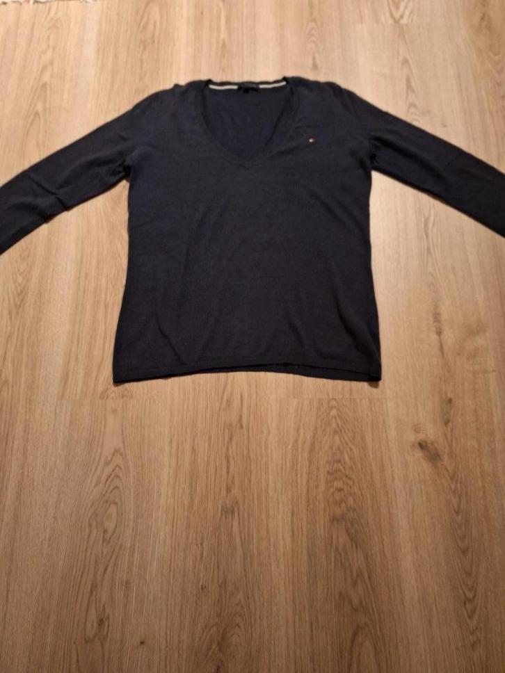 Mooie pull dames, Tommy Hilfiger, NIEUW, Kleding | Dames, Truien en Vesten, Nieuw, Maat 46/48 (XL) of groter, Blauw, Ophalen of Verzenden