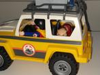 playmobil reddingswerkers en terreinwagen, Ophalen, Zo goed als nieuw, Complete set
