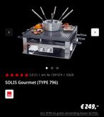SOLIS Gourmet 3 en 1, Electroménager, Appareils à gourmet, Enlèvement ou Envoi, Neuf