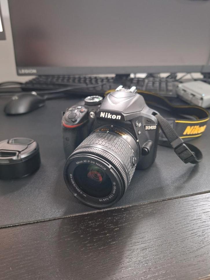 Nikon D3400 camera in uitstekende staat., Audio, Tv en Foto, Fotocamera's Digitaal, Zo goed als nieuw, Nikon, Ophalen