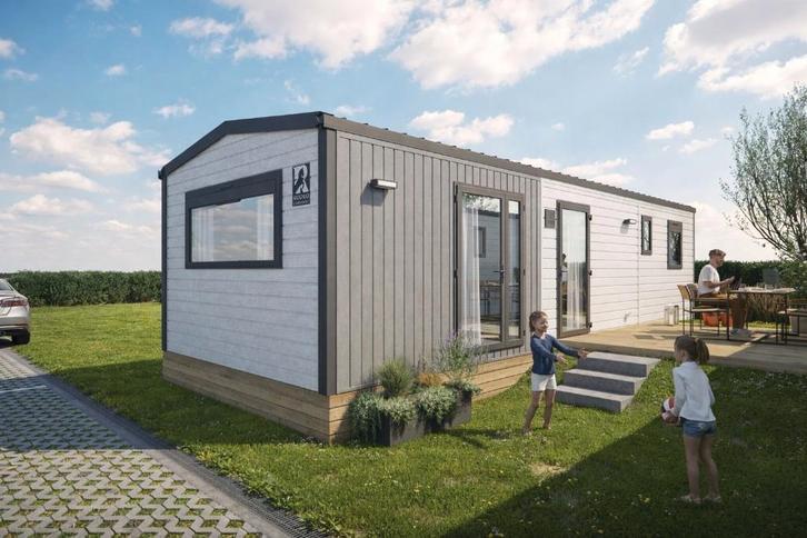 Nouveau Lodge Mistral Premium - 2 chambres - 1080x400cm, Caravanes & Camping, Caravanes résidentielles, jusqu'à 6, Enlèvement