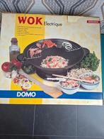 Elektrische wok Domo. 8500W, Enlèvement, Comme neuf, Autres matériaux, Wok