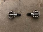 Shimano mtb-pedalen, Fietsen en Brommers, Fietsonderdelen, Crankstel of Pedalen, Gebruikt, Shimano, Mountainbike