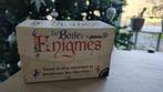 La boite à énigmes, Enlèvement, Comme neuf, Livre casse-tête