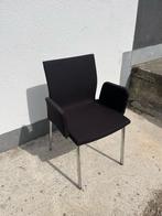 Fauteuil Noir ACTIU (2 pièces), Ophalen, Gebruikt, Metaal, 50 tot 75 cm