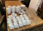 meer dan 100 stuks koffie tassen en drinkglazen, Ophalen, Gebruikt