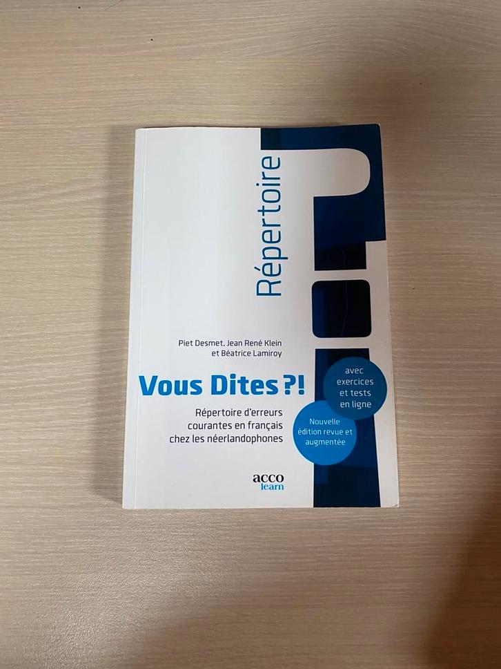 Jean René Klein - Vous Dites ?!, Boeken, Taal | Frans, Ophalen of Verzenden