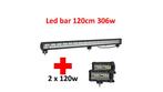 Led bar 306w + 2 stuks 120w nieuw., Ophalen of Verzenden