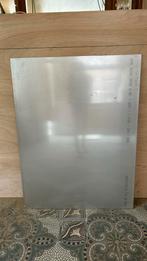 Inox platen 50x70cm, Ophalen, Zo goed als nieuw