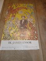 affiche james ensor tentoonstelling 1987 gent, Verzamelen, Posters, Verzenden, A1 t/m A3, Overige onderwerpen, Rechthoekig Staand