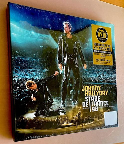 J.HALLYDAY// BOX 4 Vinyles SDF 98 / Numéroté/NEUF/SOUS CELLO, CD & DVD, Vinyles | Autres Vinyles, Neuf, dans son emballage, 12 pouces