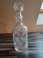 Carafe Riquewhir en cristal gravée., Enlèvement