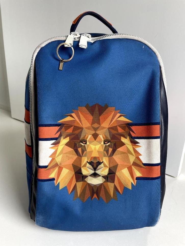 rugzak jeune premier, Handtassen en Accessoires, Tassen | Schooltassen, Gebruikt, Rugtas, 40 tot 50 cm, Blauw, Ophalen