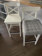 4 barkrukken, Huis en Inrichting, Barkrukken, Ophalen, Gebruikt, Met voetsteun, 60 tot 90 cm