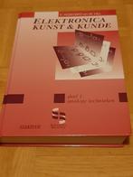 Elektronica Kunst en Kunde 1 Analoge technieken, Livres, Technique, Comme neuf, Enlèvement ou Envoi, Électrotechnique
