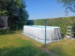 Intex Oval Prism Frame Pool - 610 x 305 x 122 cm - met filte, Gebruikt, 300 cm of meer, Ovaal, Ophalen
