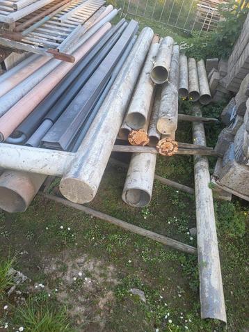 Diverse buizen en hekwerk., Doe-het-zelf en Bouw, Metalen, Ophalen, Gebruikt