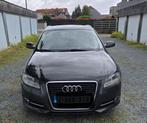 Audi A3 1.6 TDI Sportback 2011, Zwart, 4 cilinders, Zwart, Leder