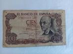 Bankbiljet van 100 pesetas Spanje 1970, Postzegels en Munten, Bankbiljetten | Europa | Niet-Eurobiljetten, Ophalen of Verzenden