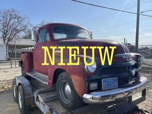 Chevrolet pick up truck 3100, Auto's, Oldtimers, Particulier, Chevrolet, Benzine, Overige carrosserie, Handgeschakeld, Rood
