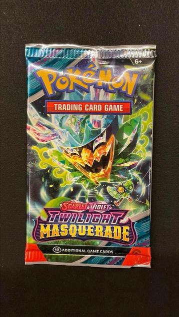 Pokémon - Twilight Masquerade - Booster Pack beschikbaar voor biedingen