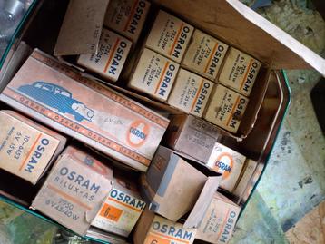 NOS Osram en Neglin lampen 6V, 12V en 24V, Enlèvement