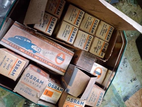 NOS Osram en Neglin lampen 6V, 12V en 24V, Auto-onderdelen, Verlichting, Ophalen