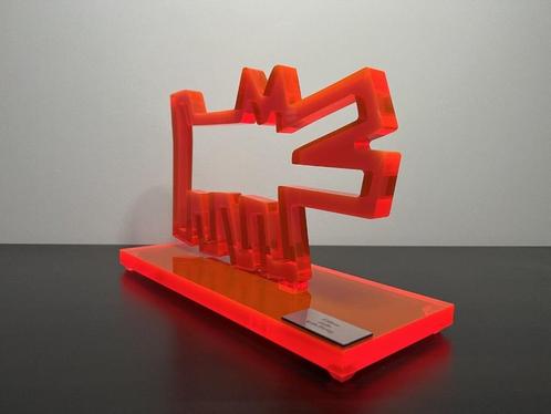 Keith Haring : chien qui aboie, Antiquités & Art, Art | Objets design, Enlèvement ou Envoi