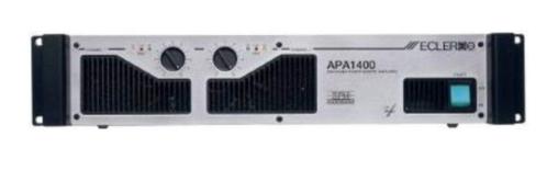 2x Amplificateurs(2U/19") Professionnels ECLER APA 1400, Musique & Instruments, Amplis | Clavier, Moniteur & Sono, Utilisé, Sono