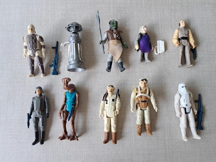 Vintage Star Wars Lot 68 Snow, Hammer H, ATAT Com, Rebel S.., Verzamelen, Star Wars, Gebruikt, Actiefiguurtje, Ophalen of Verzenden