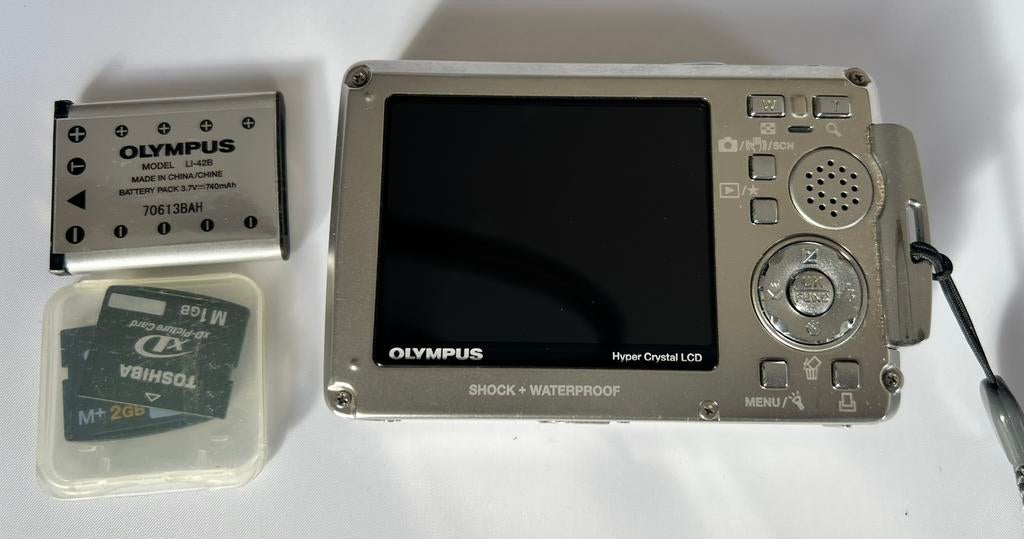 Olympus Stylus camera 770SW., Audio, Tv en Foto, Fotocamera's Digitaal, Zo goed als nieuw, Olympus, Verzenden