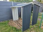 Metalen houtopslag, Ophalen, Gebruikt