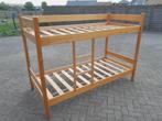 Massief grenen stapelbed ,hoogslaper , ook apart bruikbaar, Enfants & Bébés, Chambre d'enfant | Lits superposés & Lits mezzanines
