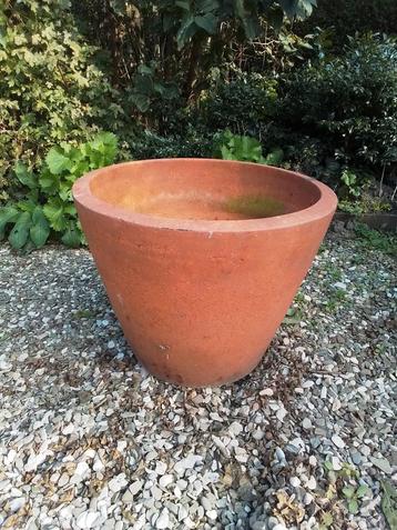 Terracotta bloempot groot formaat, Ophalen, Zo goed als nieuw, Binnen