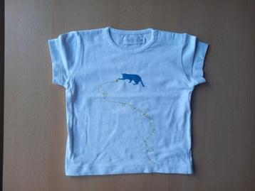 Petit Filou, nieuwstaat, t-shirt maat 74, meisje, Kinderen en Baby's, Meisje, Ophalen of Verzenden, Zo goed als nieuw, Shirtje of Longsleeve