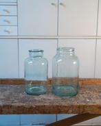 Vintage glazen flessen, Minder dan 50 cm, Glas, Zo goed als nieuw, Ophalen