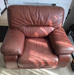 Fauteuil cuir de buffle 1 m largeur, Enlèvement, Utilisé, Cuir