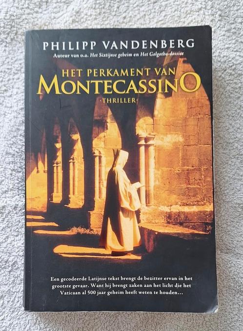 P. Vandenberg - Het perkament van Montecassino, Boeken, Thrillers, Gelezen, Ophalen of Verzenden