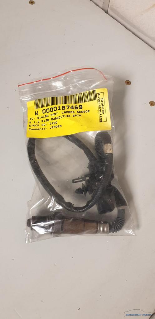 Lambdasonde Opel Agila B lambdasensor 1.2L 16V origineel geb, Auto-onderdelen, Overige Auto-onderdelen, Opel, Gebruikt