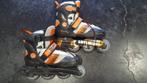 Optimum inlineskates + bescherming polsen/knieen/ellebogen, Sport en Fitness, Skeelers, Dames, Inline skates 4 wielen, Ophalen