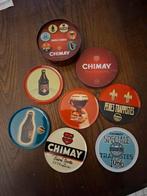 Sous bock metal / liege  trappiste Chimay parfait etat, Collections, Envoi, Comme neuf, Sous-bock, Autres marques