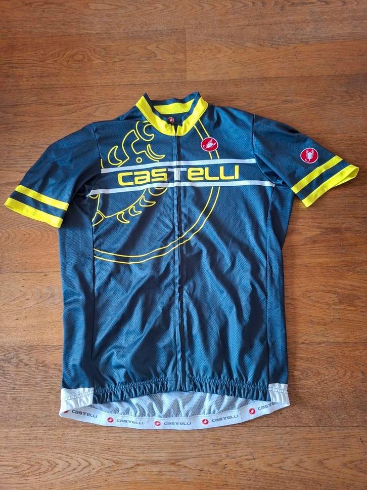 Castelli Fietsshirt XXL, Fietsen en Brommers, Fietsaccessoires | Fietskleding, Zo goed als nieuw, XXL, Verzenden