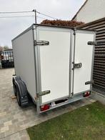 Gesloten dubbelas aanhangwagen 750kg, Auto diversen, Aanhangers en Bagagewagens, Ophalen, Zo goed als nieuw