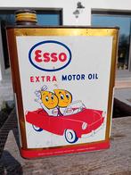 Vintage olieblik ESSO Extra Motor Oil, Verzamelen, Blikken, Ophalen of Verzenden, Gebruikt