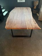 Boomstamtafel, Huis en Inrichting, Tafels | Eettafels, Ophalen, Zo goed als nieuw